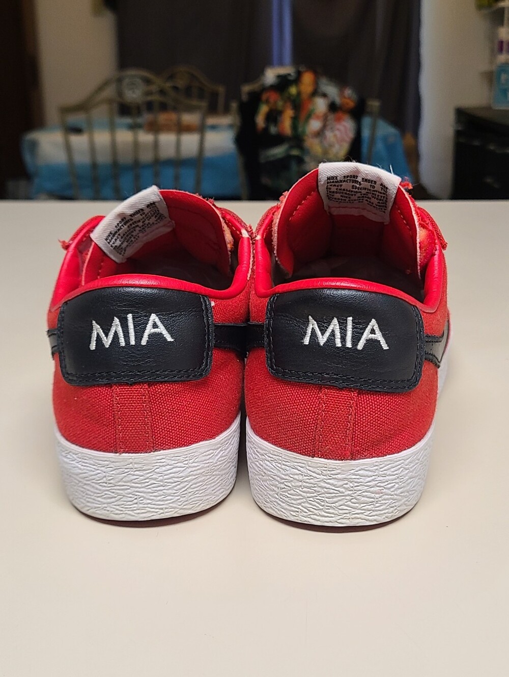 Miami Nike SB Blazer low edition premium casual low top sneakers size 9 1/2
